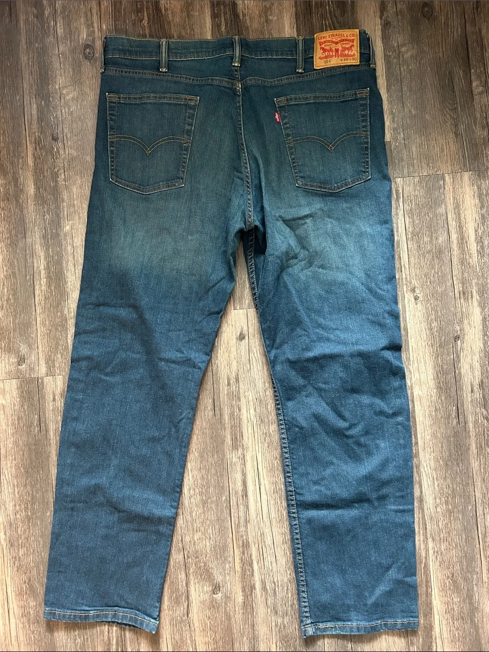 Levi's Men's Slim Straight Jeans - Blue Denim